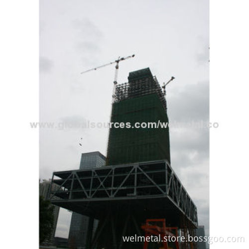 Multilevel building structural steel component